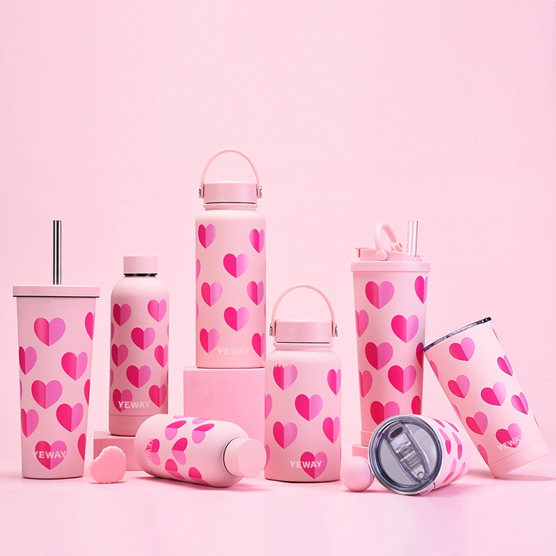 custom wide mouth vacuum water bottle7